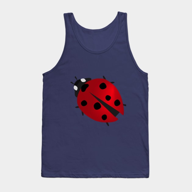 Ladybug Tank Top by Porus